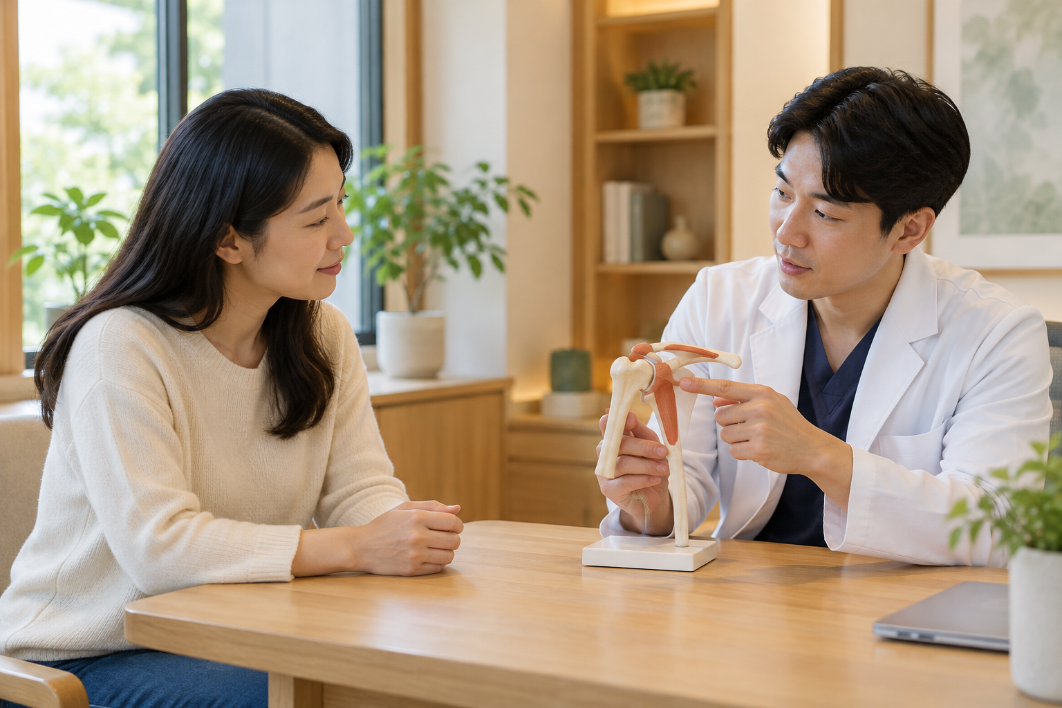 성남 어깨통증 한의원 — 어깨 상담에 관한 AI 설명용 이미지